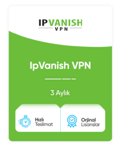 IpVanish VPN – 3 Aylık