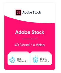 Adobe Stock 40 Görsel / 6 Video