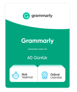 Grammarly – 60 Günlük